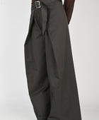 Wynn Hamlyn 'Utility Wrap' Trouser in Charcoal