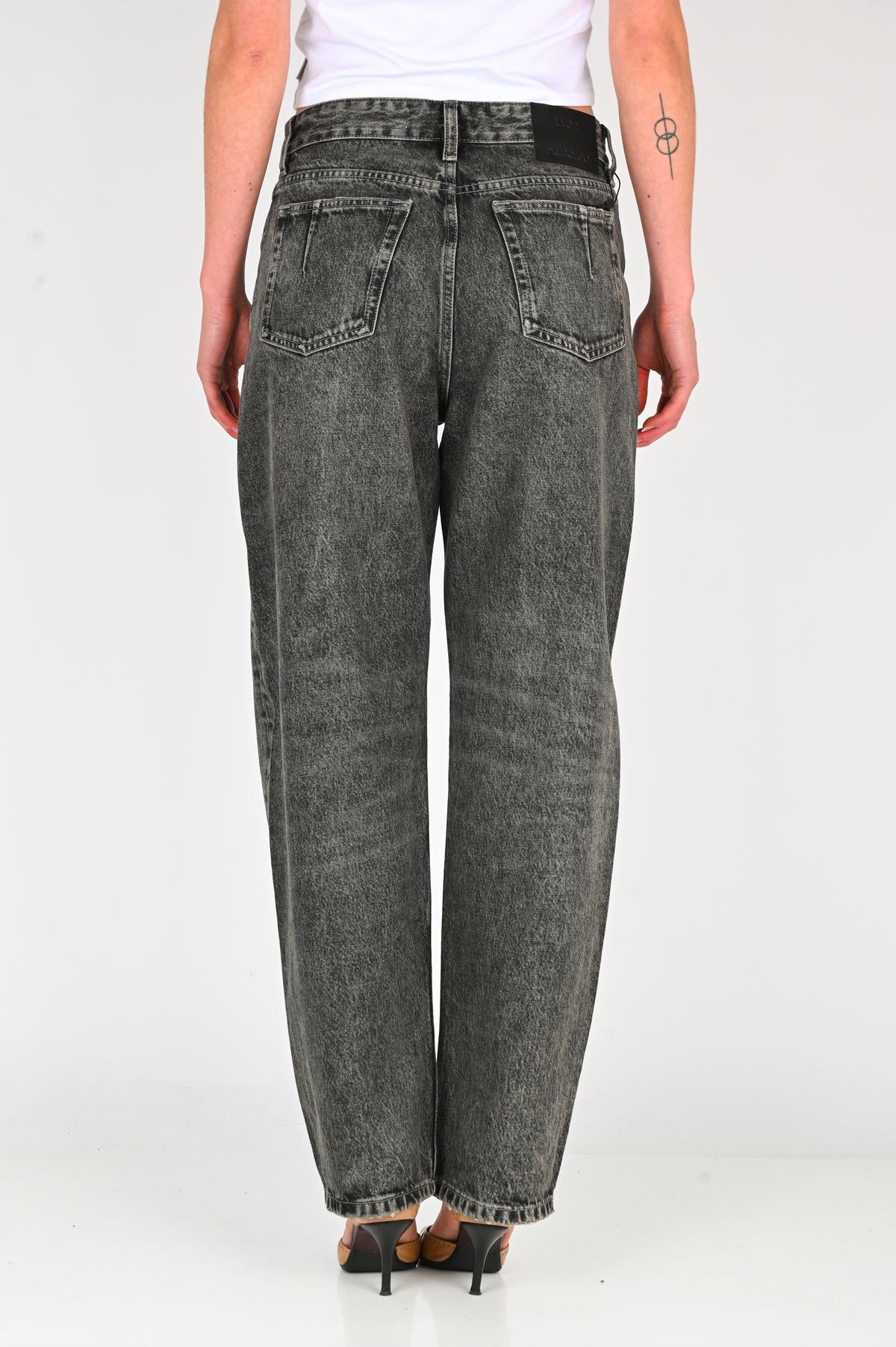 Won Hundred 'Alexandra' Jeans in Tinted Black