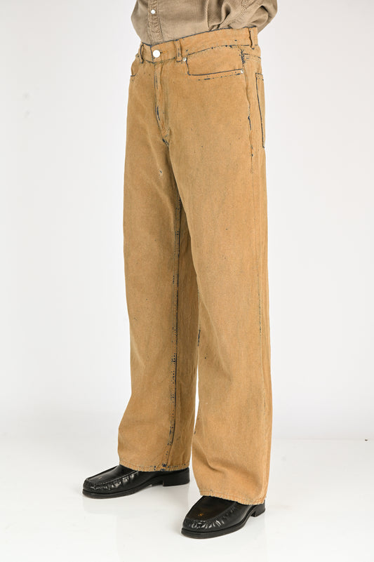 Won Hundred 'Case' Pants in Washed Beige
