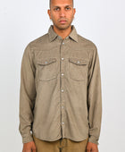 Won Hundred 'Alfred' Beige Shirt
