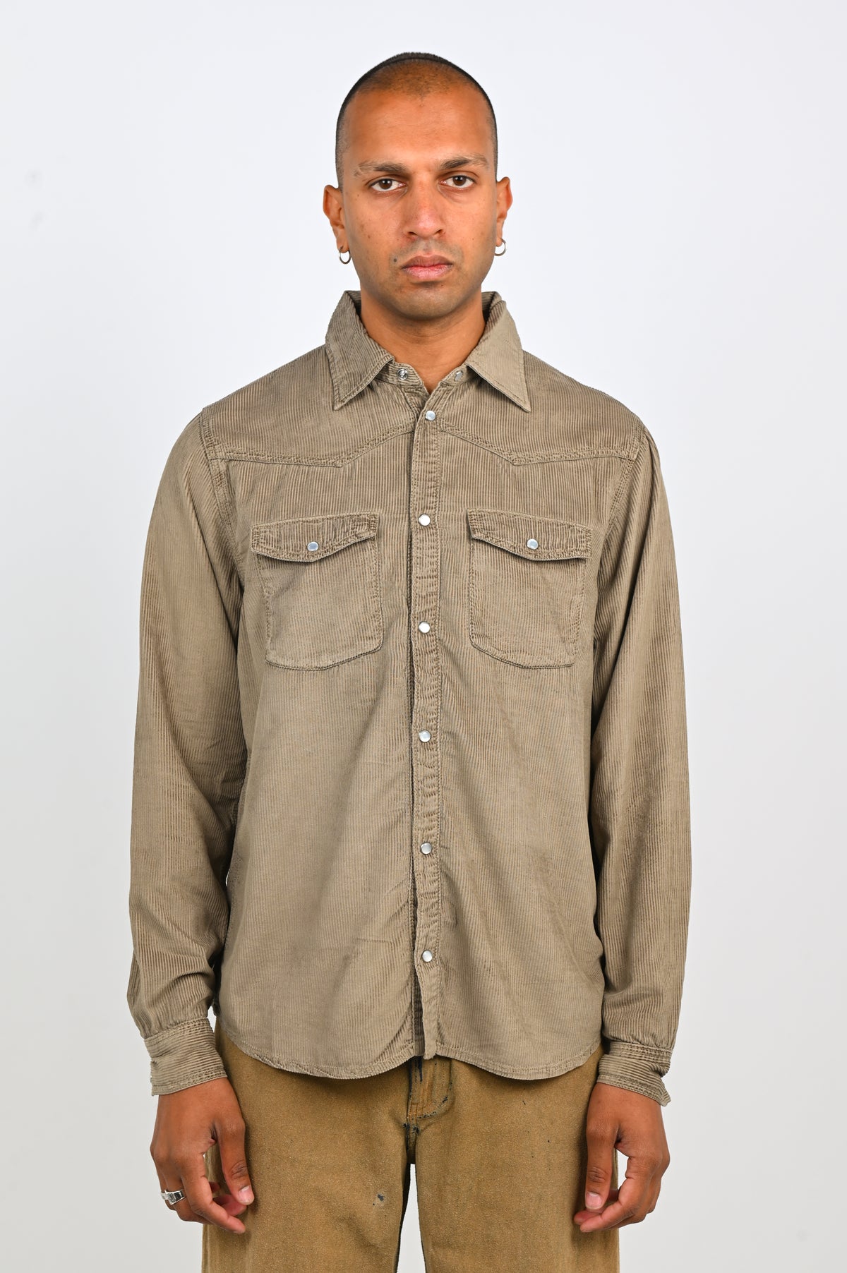 Won Hundred 'Alfred' Beige Shirt
