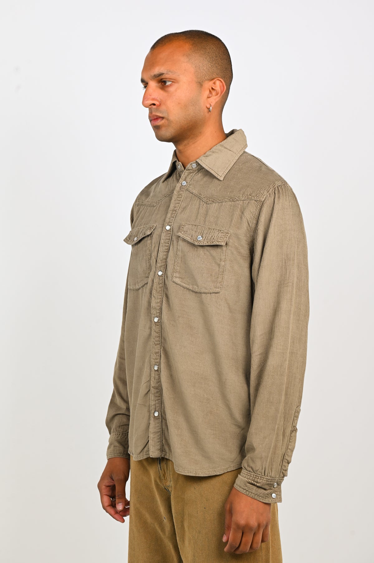Won Hundred 'Alfred' Beige Shirt