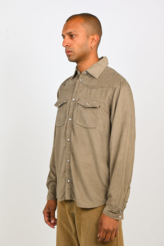 Won Hundred 'Alfred' Beige Shirt