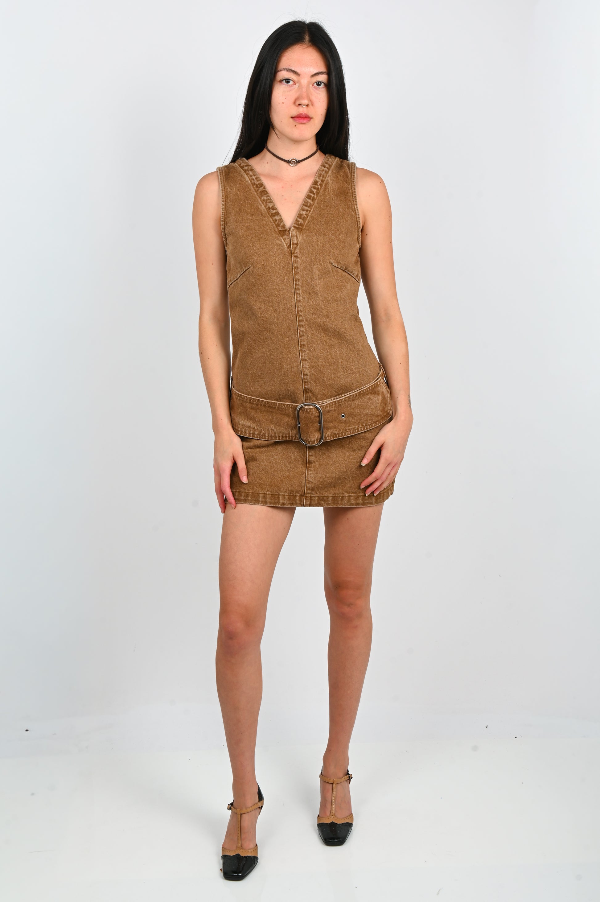 Wynn Hamlyn 'Stella' Denim Mini Dress