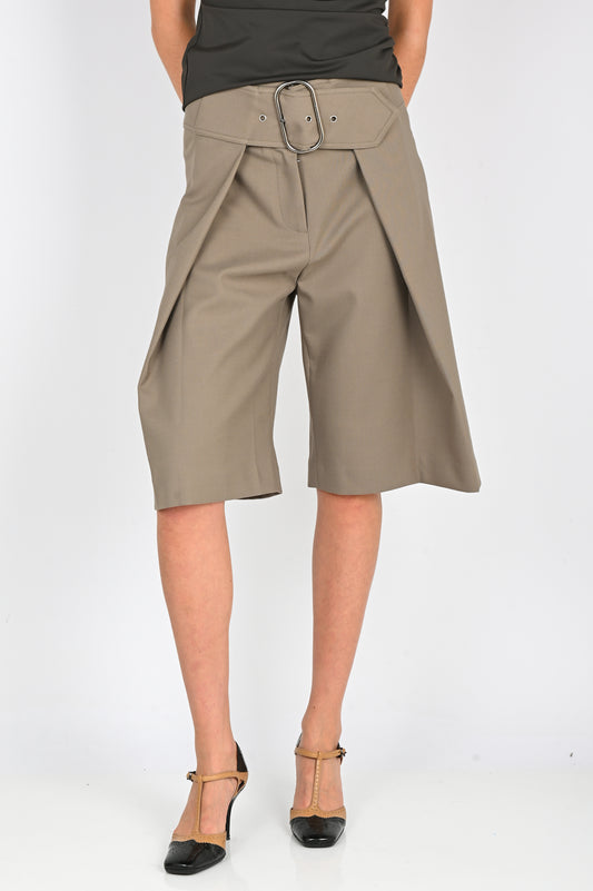 Wynn Hamlyn Wide Belt Utility Shorts