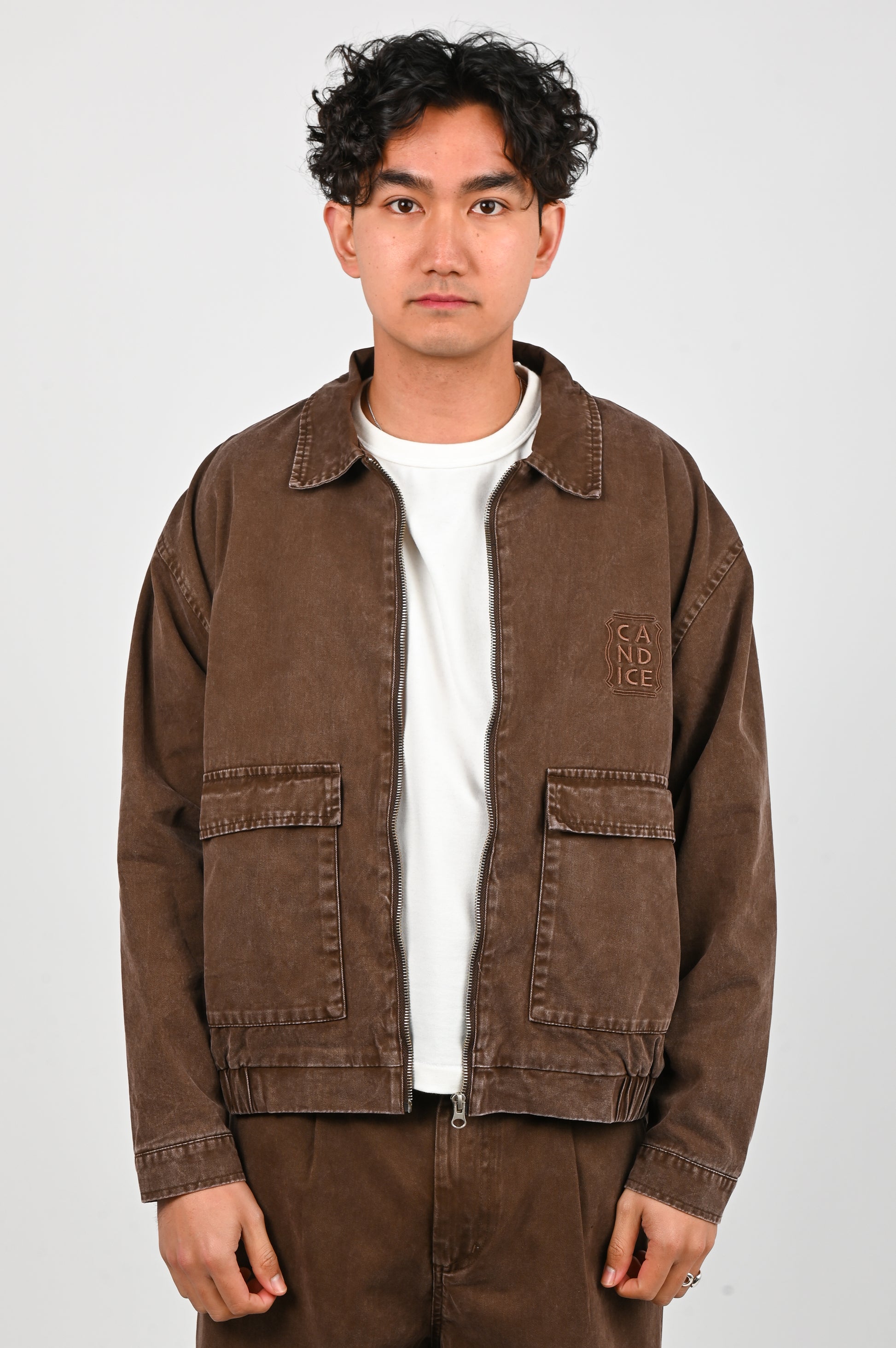 Candice 'Earth Washed' Jacket in Brown