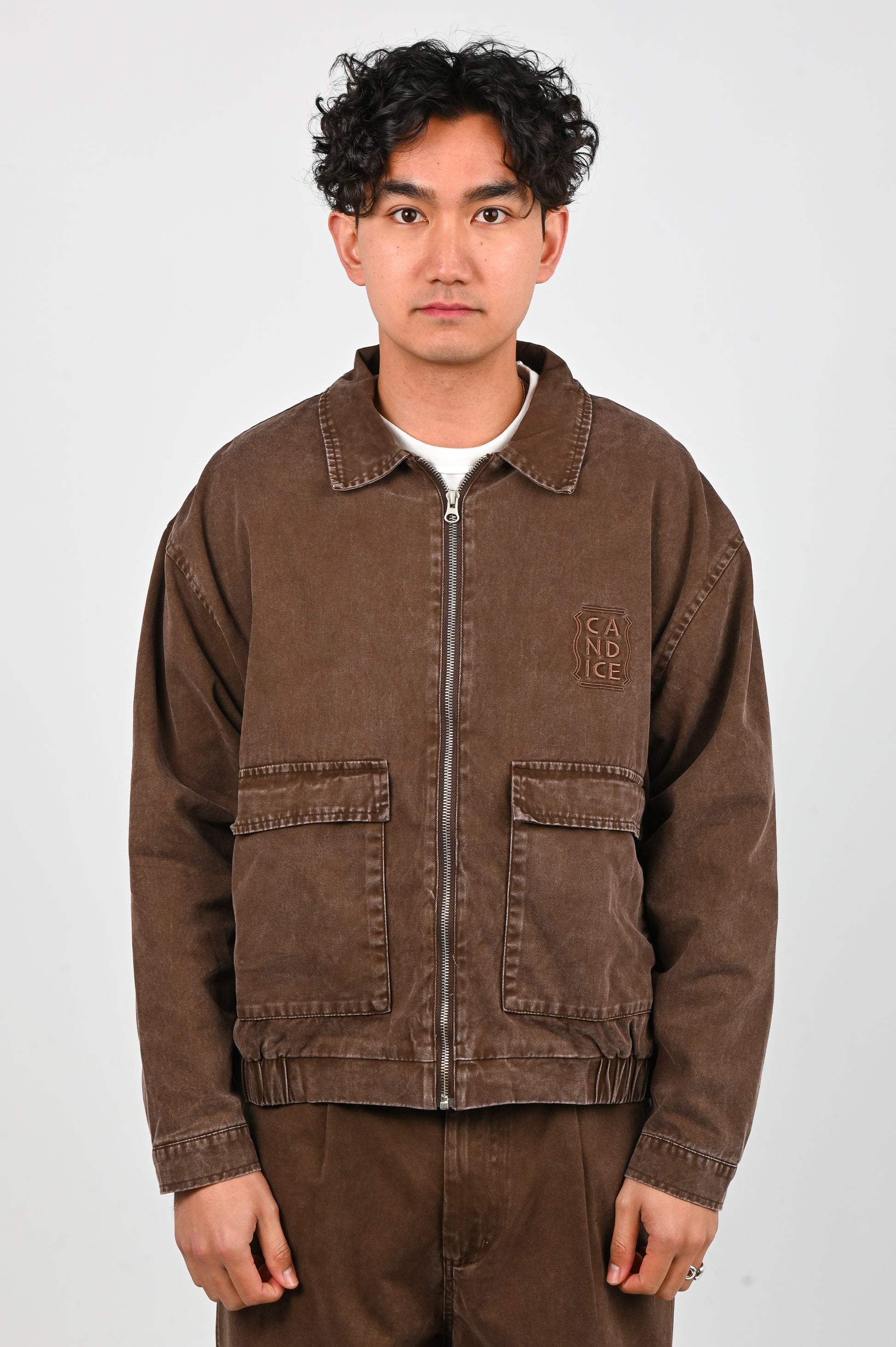 Candice 'Earth Washed' Jacket in Brown