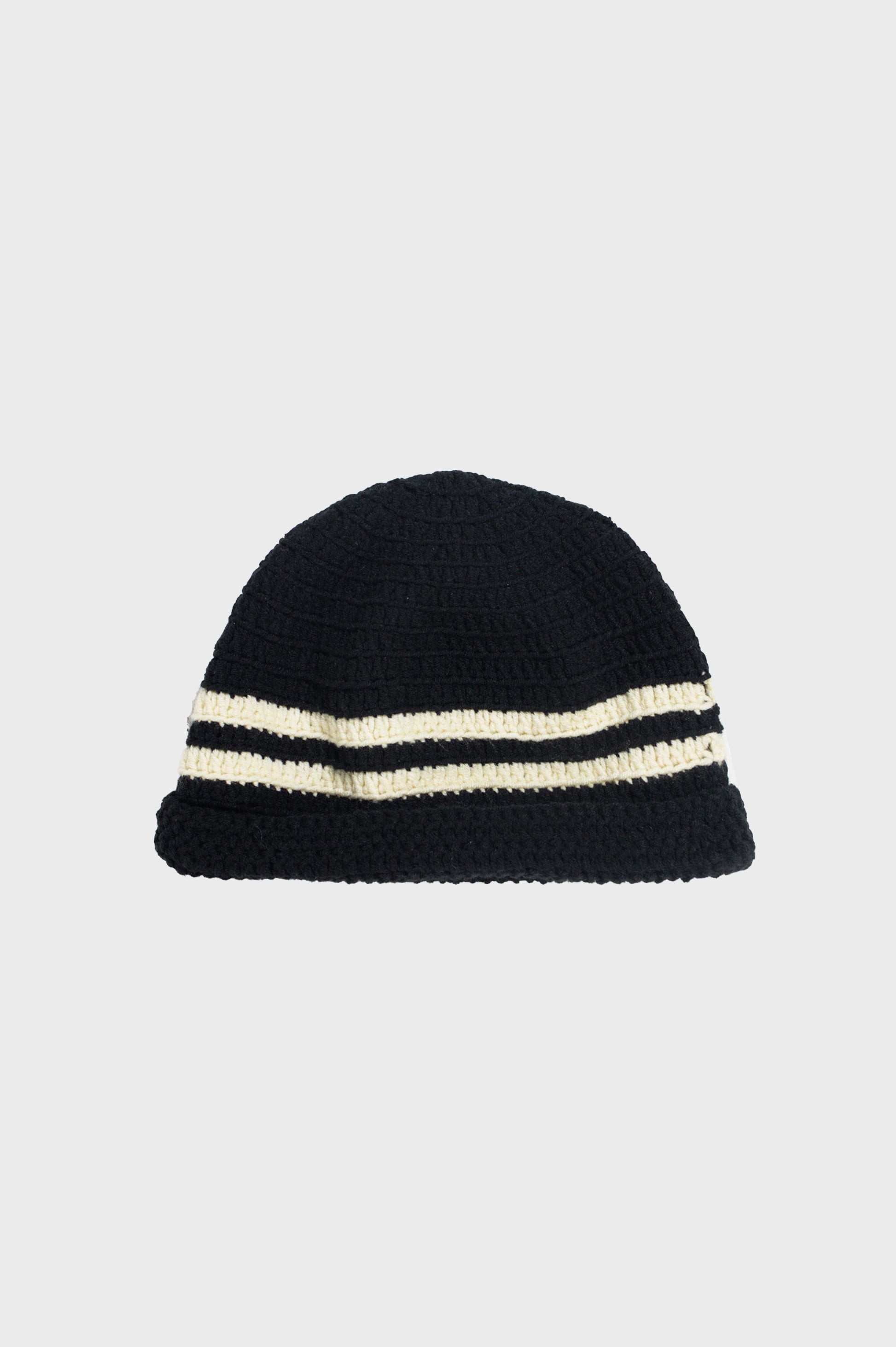 Candice Striped Crochet Beanie