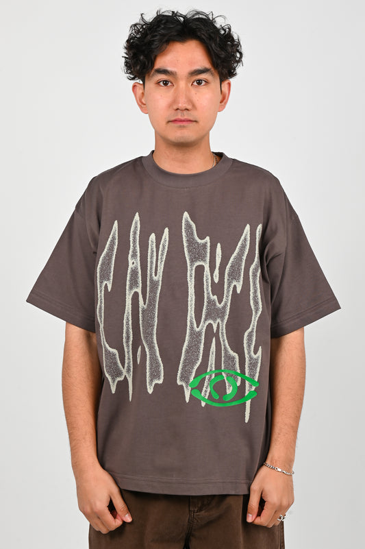 Candice 'Razor' Tee in Charcoal