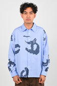 Candice 'Marilyn' Shirt in Blue
