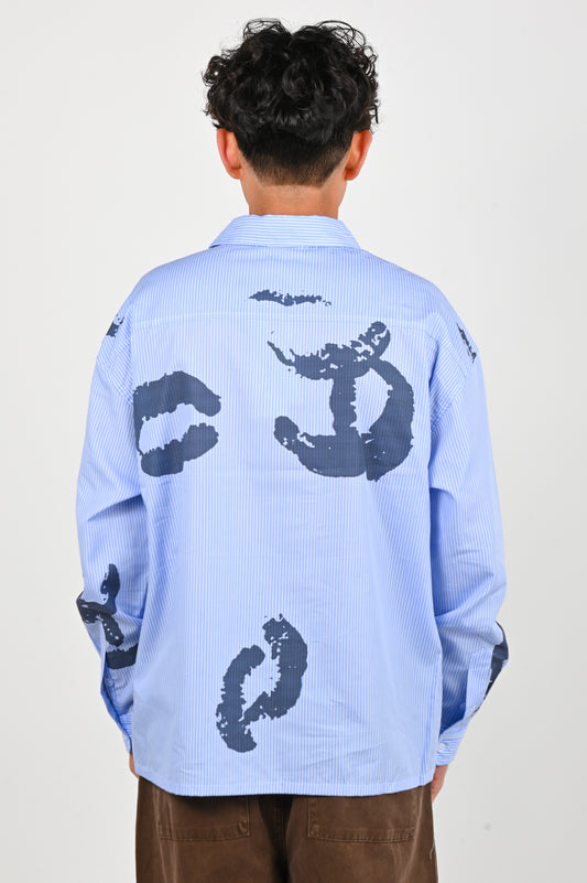 Candice 'Marilyn' Shirt in Blue