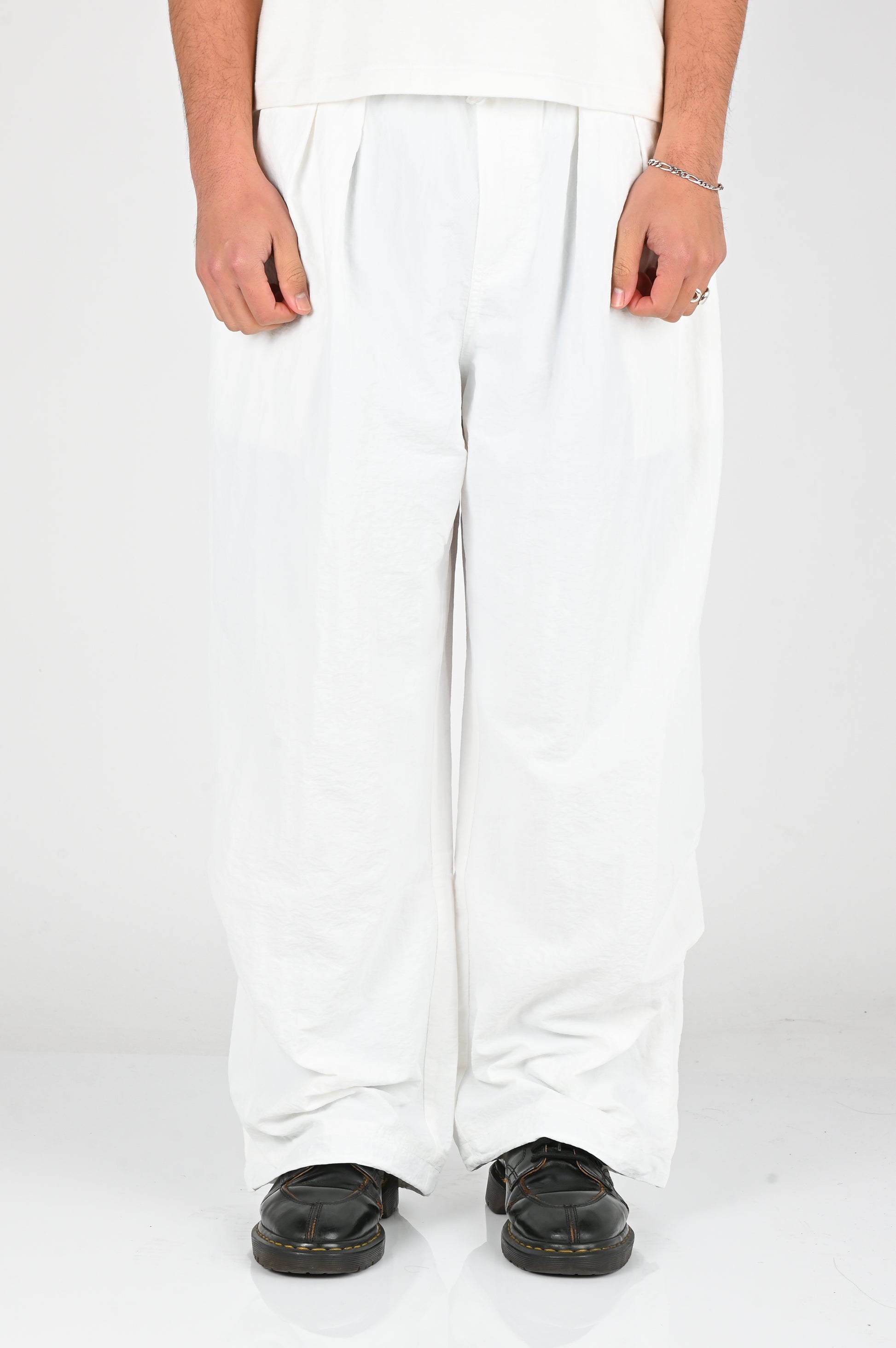 Candice 'Air' Nylon Pant in Bone