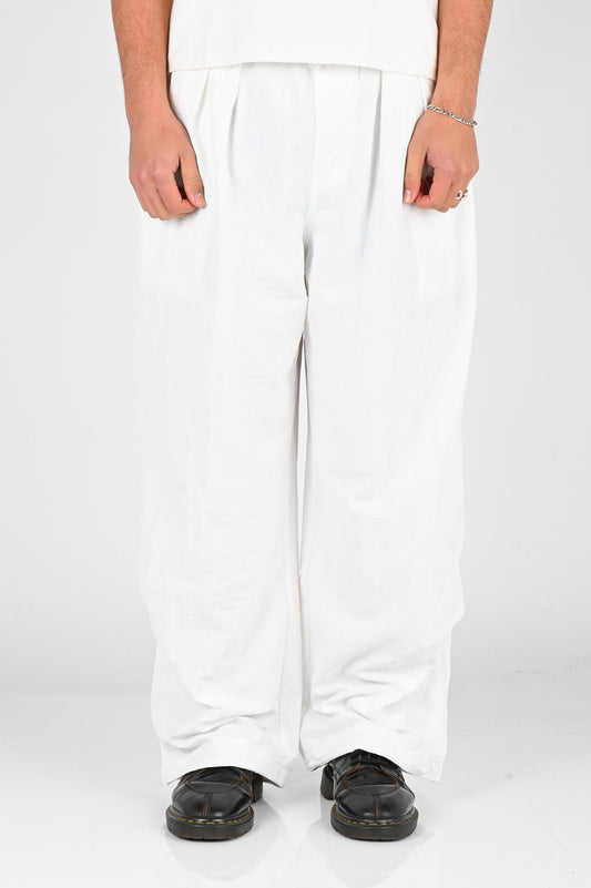 Candice 'Air' Nylon Pant in Bone