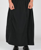 Candice Nylon Skirt in Black