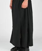 Candice Nylon Skirt in Black