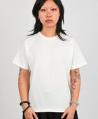 Sacred Archive 'Yuki' Baby Tee In Milk