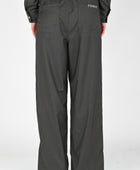ESS·BEE Track-Suit Panel Pant In Black Pinstripe