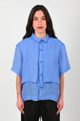 KATALYST 'Box' Blouse in Blue