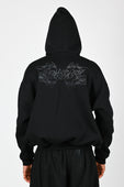 Posture Ruby Glitter Cable Hoodie