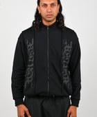 Posture Panel Track Jacket in Black