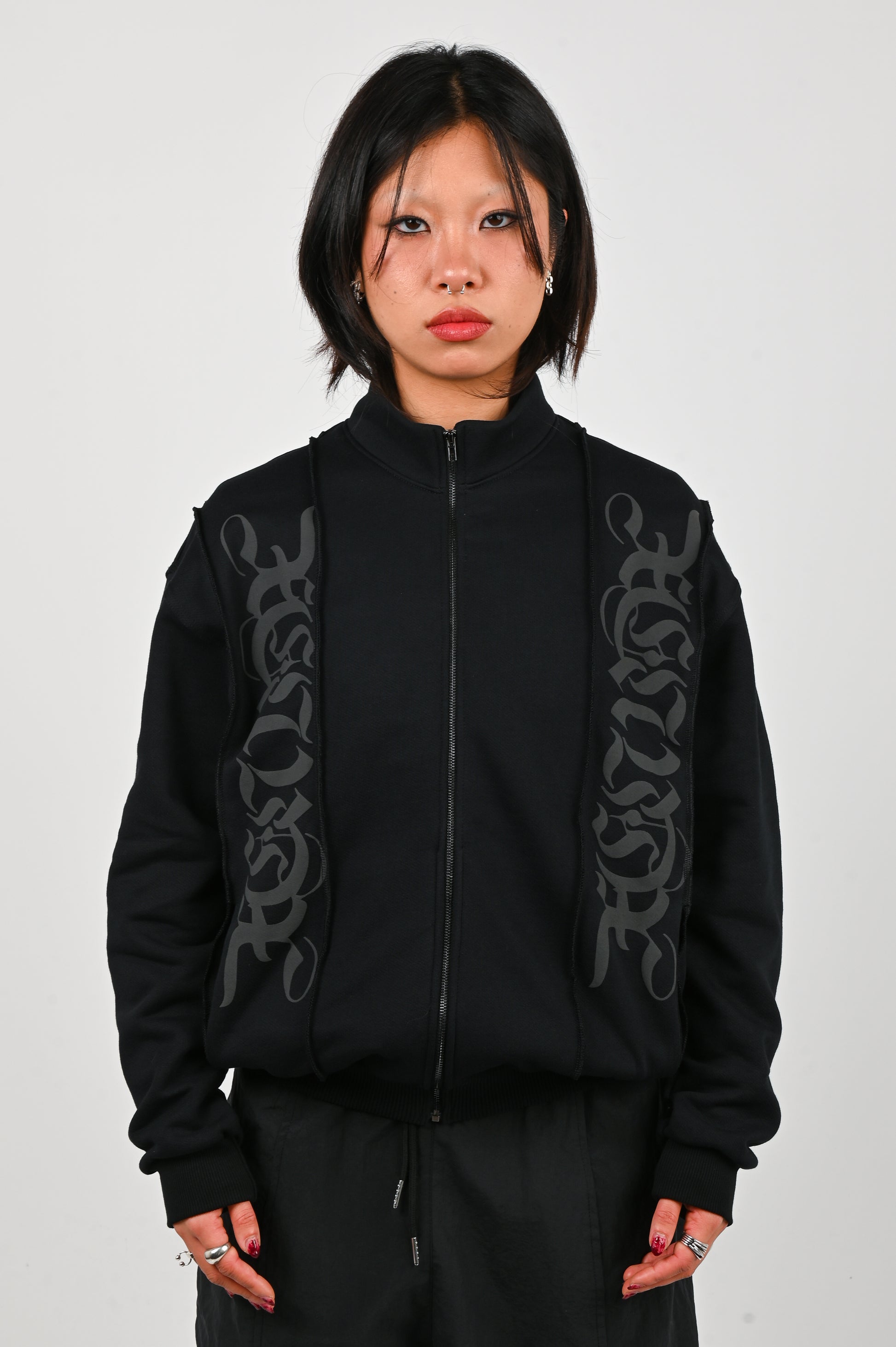 Posture Black Panel Track Jacket