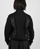 Posture Panel Track Jacket in Black