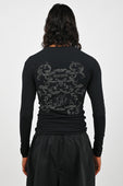 Posture 'Baroque' Compression Long Sleeve in Black