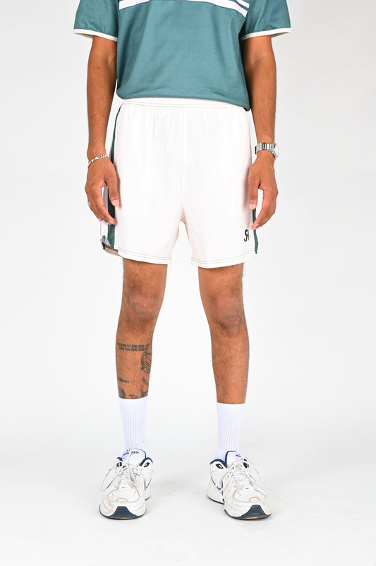 R.Sport Tennis Shorts in Cream