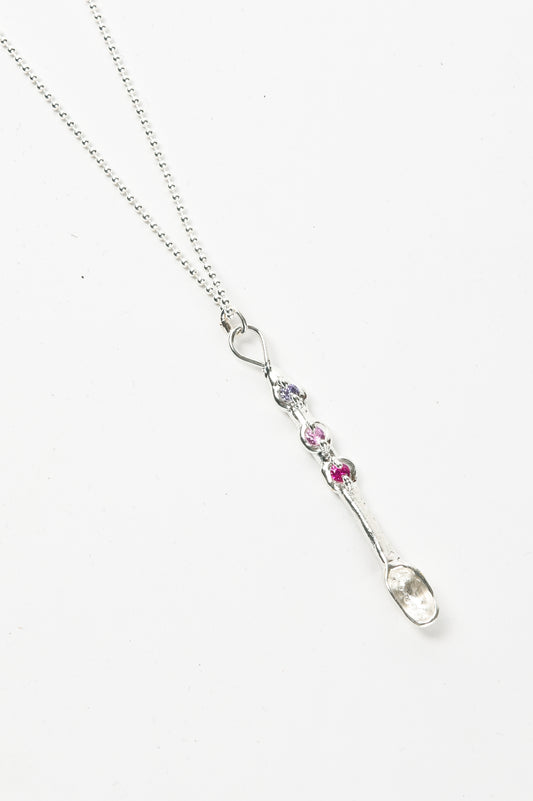 Sacreflux Rencrusted Spoon Necklace