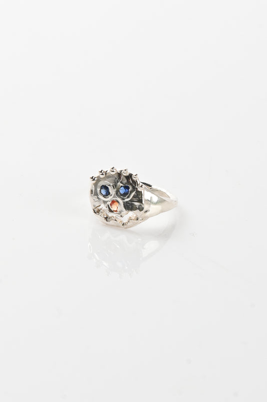 Sacreflux 'ZigZag Face' Ring #1