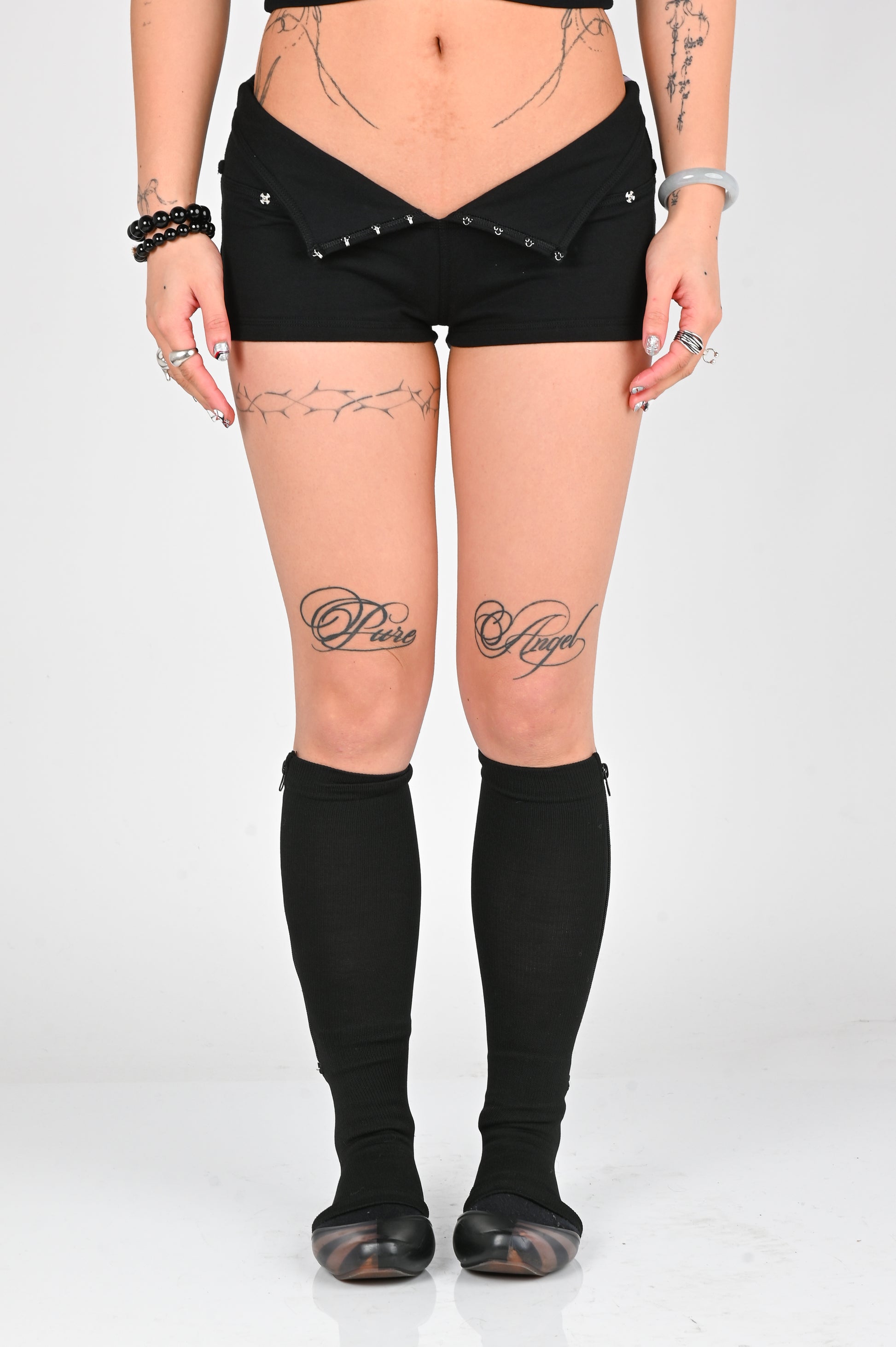 Toilè 'Layer' Micro Short in Black