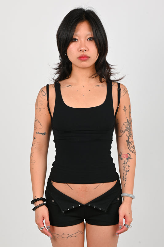 Toilè 'Game' Multiway Tank in Black