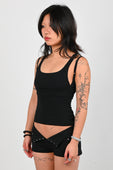 Toilè 'Game' Multiway Tank in Black