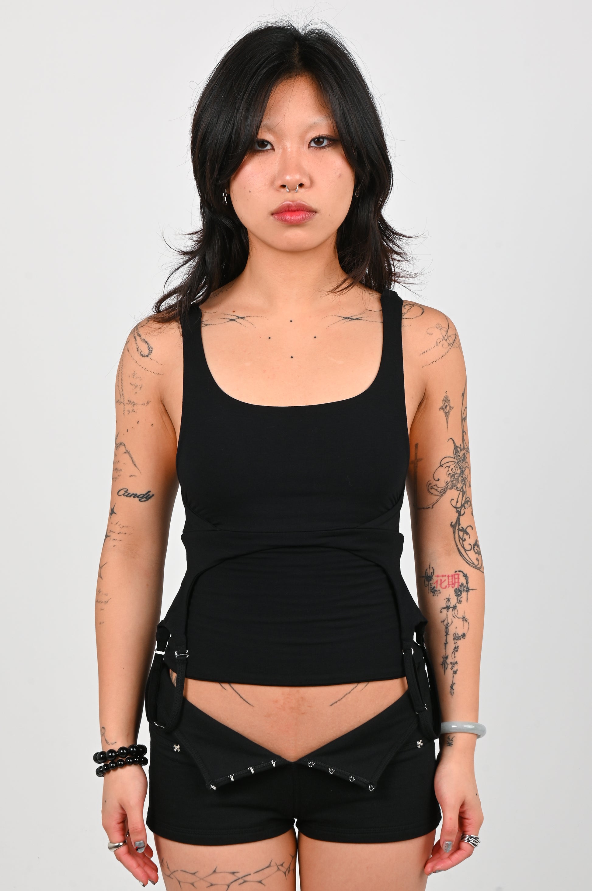 Toilè 'Game' Multiway Tank in Black