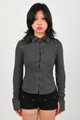 Toilè 'Armor' Long Sleeve in Charcoal