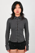 Toilè 'Armor' Long Sleeve in Charcoal