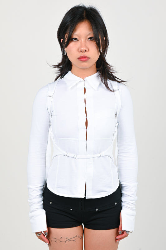 Toilè 'Armor' Long Sleeve in White