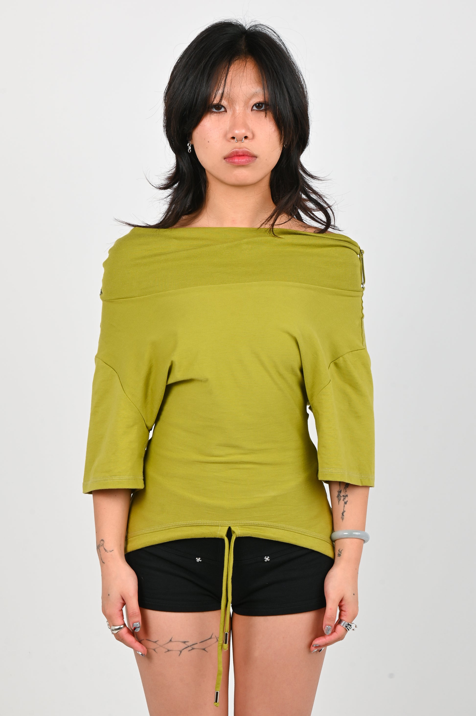 Toilè 'Flip' T-Shirt in Olive