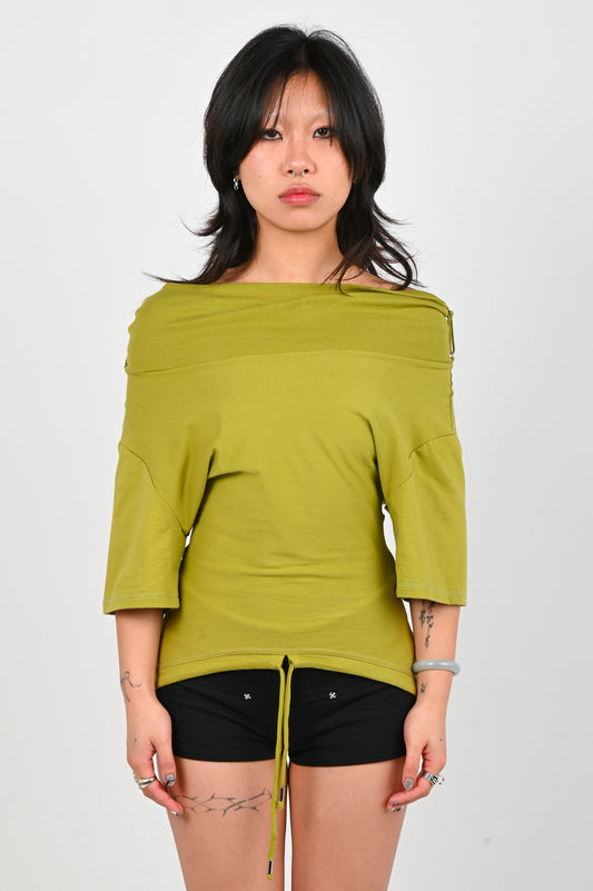 Toilè 'Flip' T-Shirt in Olive