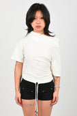 Toilè 'Flip' T-Shirt in Bone