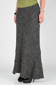 B-R-B 'Problems' Maxi Skirt in Mid Grey