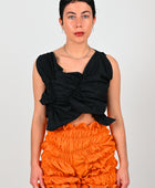 Katalyst 'Handkerchief' Top In Black
