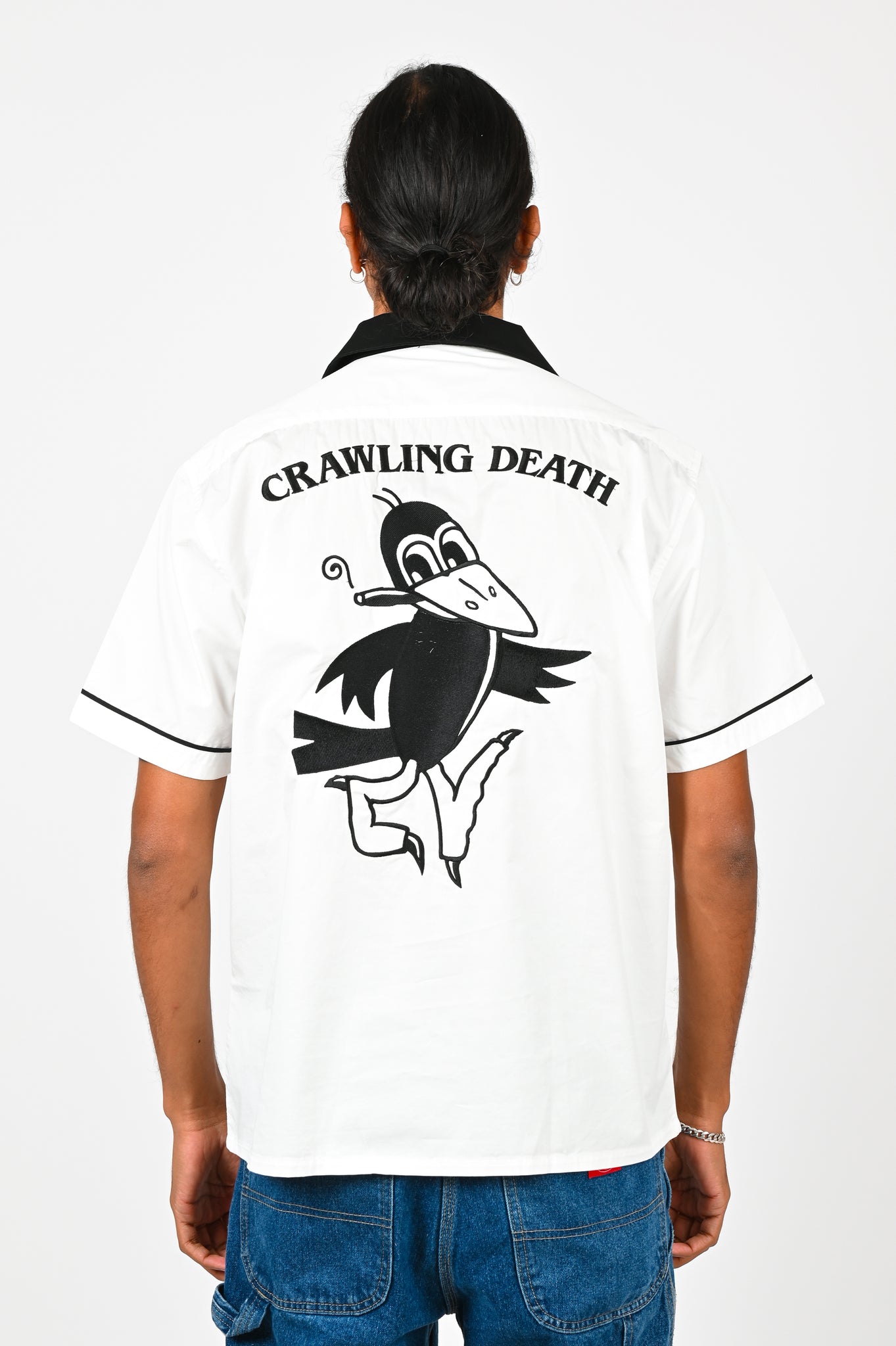 Crawling Death 'Crow' Bowling Shirt