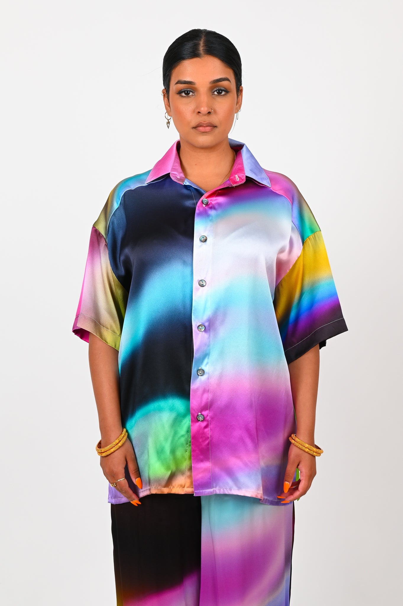 Erik Yvon 'Dreamy' Silk Shirt #2
