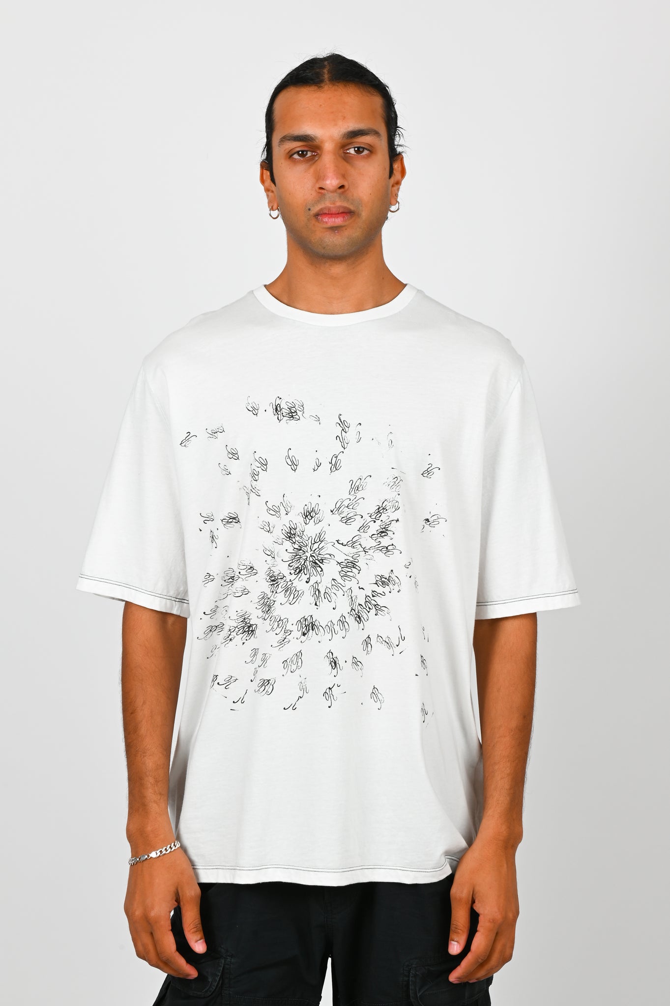 BRB 'Just Spiralling' T-Shirt In White