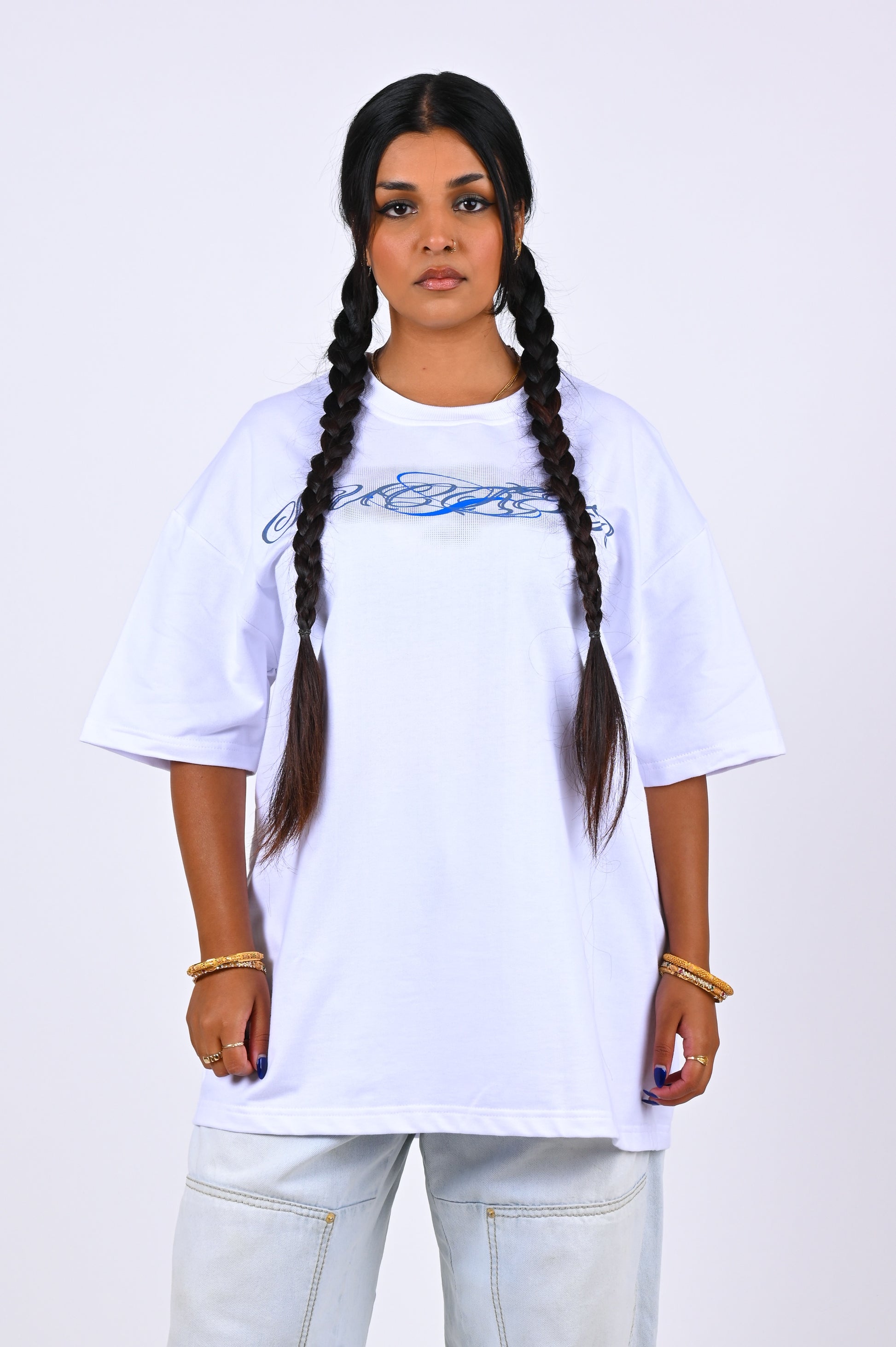 Sucker 'Cursive' Oversized Tee