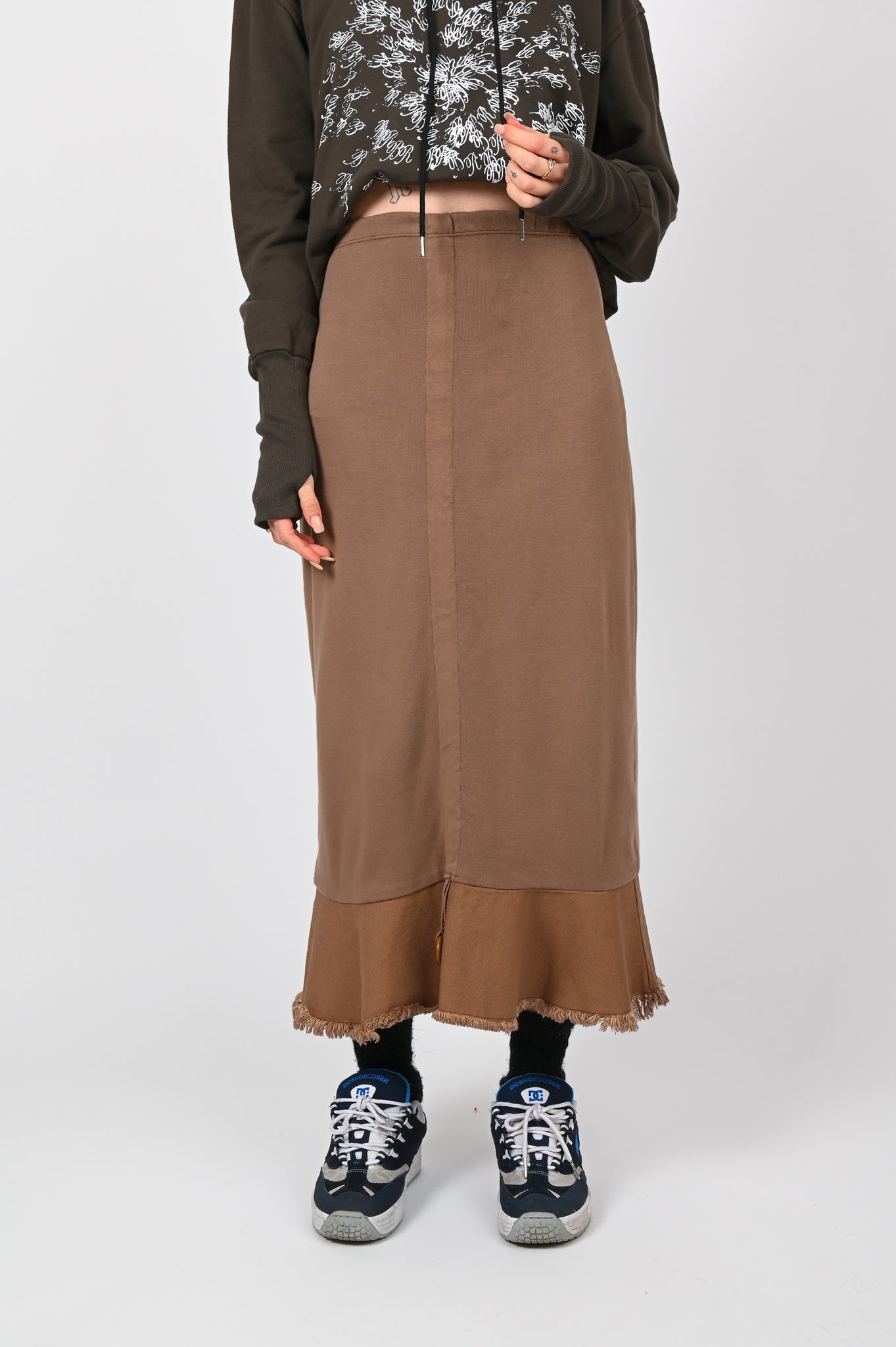 BRB 'Manipulation' Skirt In Brown